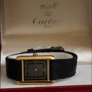 Cartier vintage tank watch